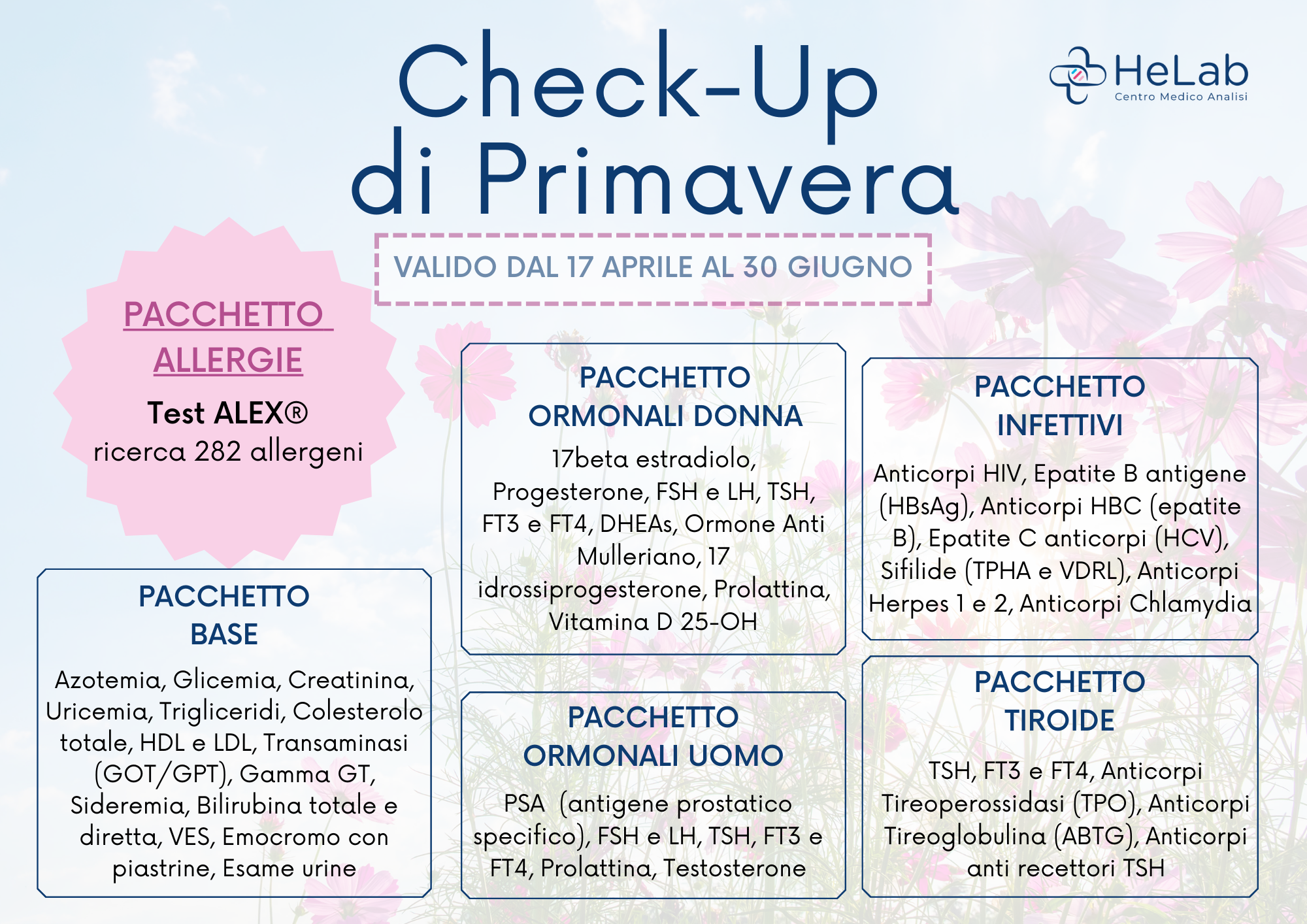 CHECK UP SALUTE PRIMAVERA